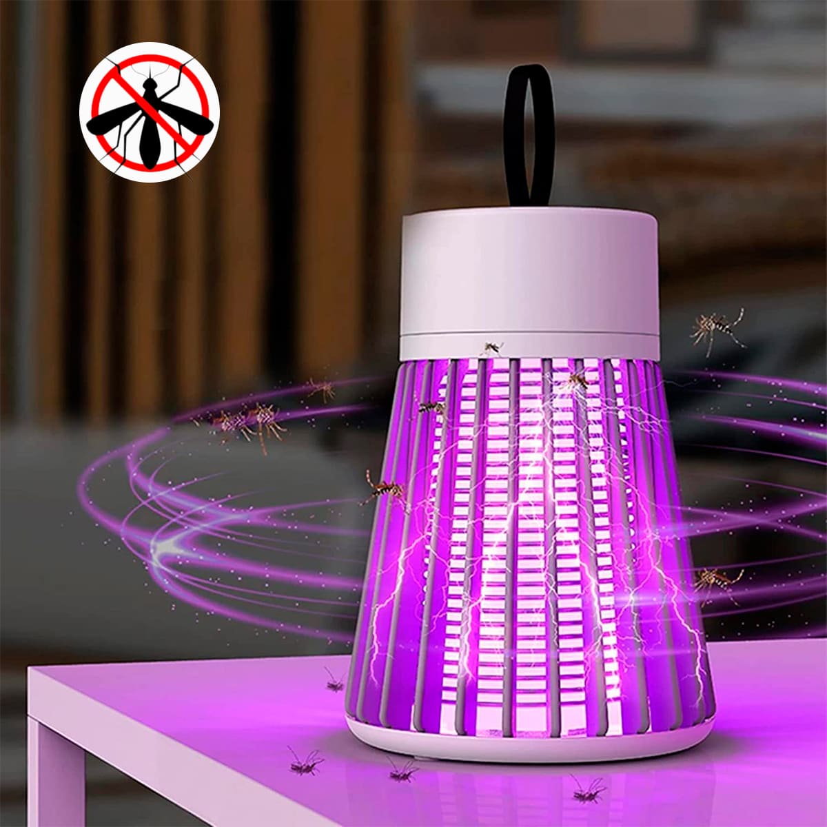 Miniatura 5 de Lámpara Mata Insectos RECARGABLE MW-555R